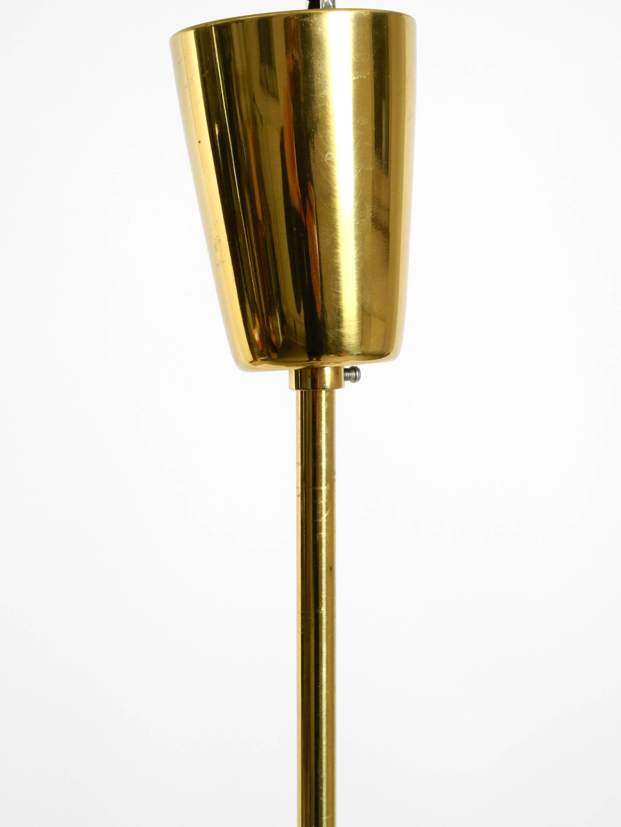 Beautiful 1960s J.T. Kalmar Franken heavy Murano glass floral ceiling lamp