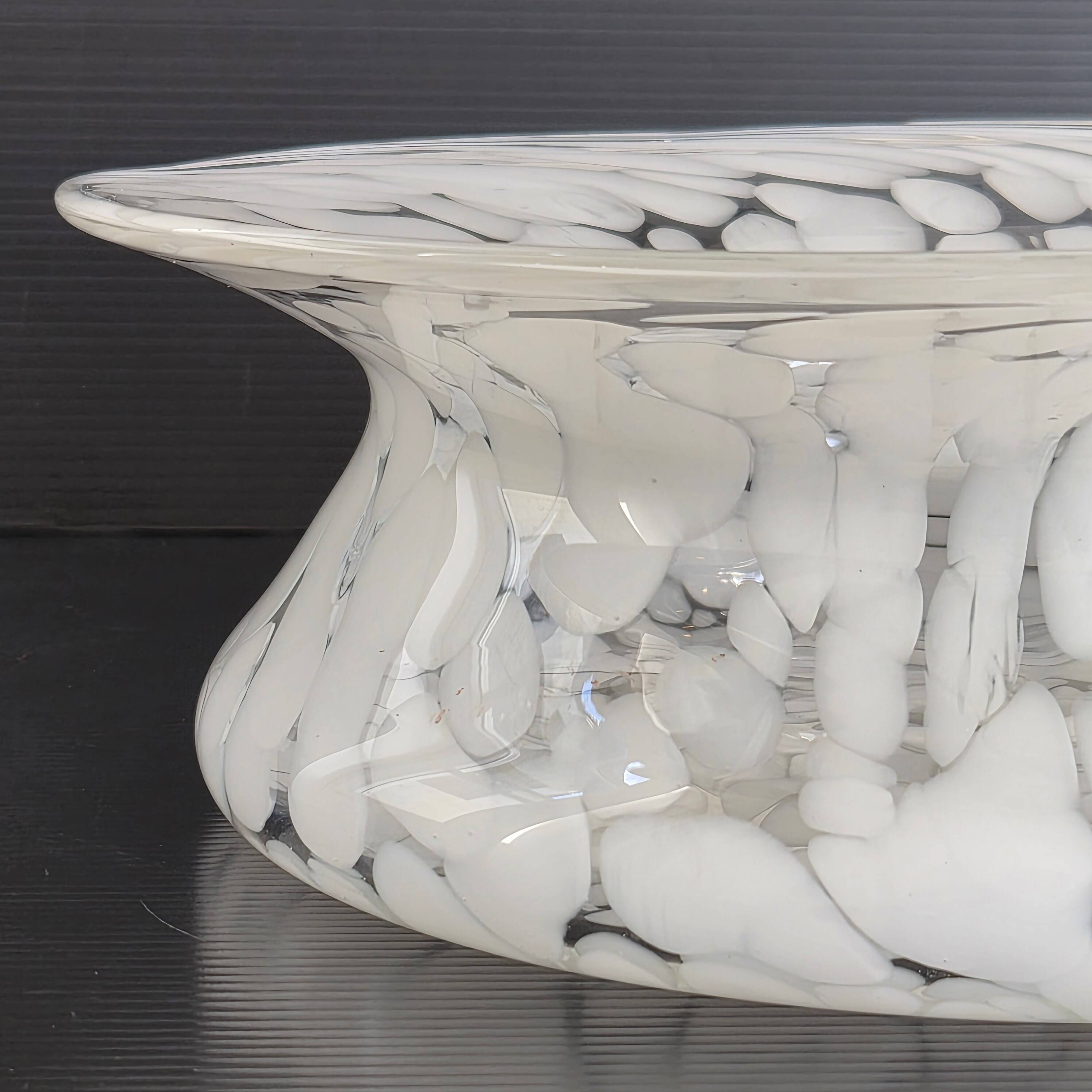 Coupe en verre de murano 1960