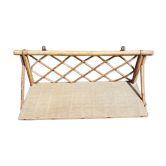 Wall shelf Vintage Bamboo Rattan