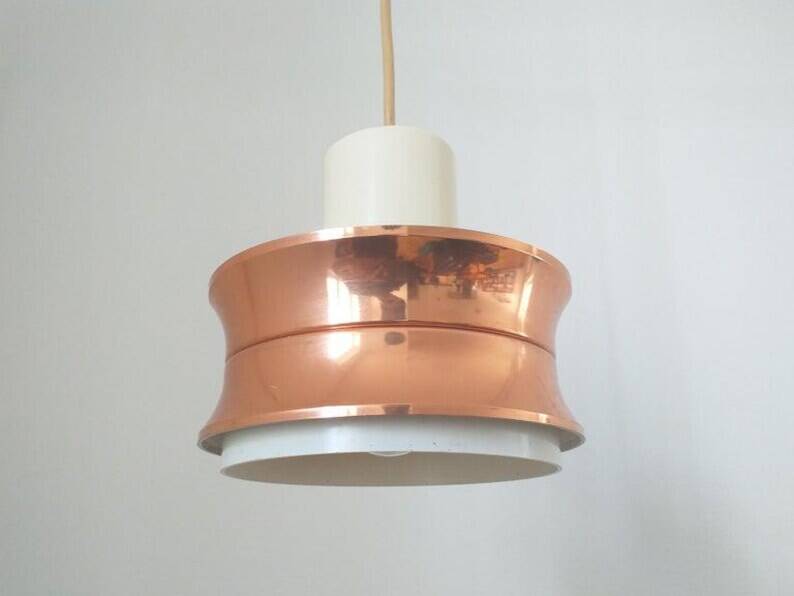 Midcentury Pendant in Style of Jo Hammerborg, Denmark, 1970s