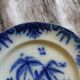 8 very old flat plates made of ironstone