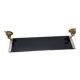 Vintage French Glass Bathroom Shelf, 1960s