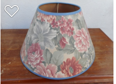 Abat-jour floral decoration