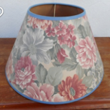 Abat-jour floral decoration