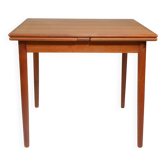 Table à manger extensible design danois en teck vintage années 60