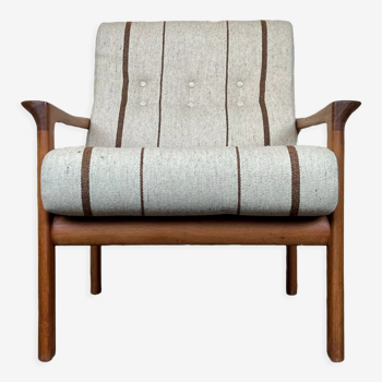 Fauteuil années 60-70s en teck par Sven Ellekaer pour Komfort Design Danemark