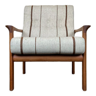 Fauteuil années 60-70s en teck par Sven Ellekaer pour Komfort Design Danemark