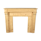 Pine fireplace