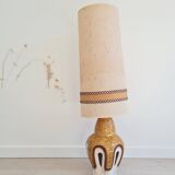 Baudin 70s floor lamp and its lampshade