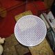 Vintage perforated metal tray by mathieu mategot for artimeta 1960