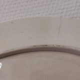 Old oval dish Manufacture Impériale et royale Belgium model Nimy