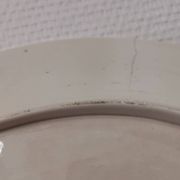 Ancien plat ovale Manufacture Impériale et royale Belgium modèle Nimy