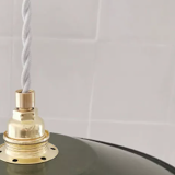 Suspension in enamelled sheet metal 1950