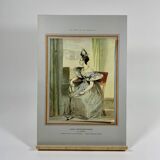 Poster fixed on paper after Achille Devéria