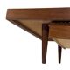Vintage mid century daybed in teak design with drawers