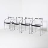Set of 4 Francesca Spanish dining chairs by Philippe Starck for Baleri