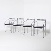 Set of 4 Francesca Spanish dining chairs by Philippe Starck for Baleri
