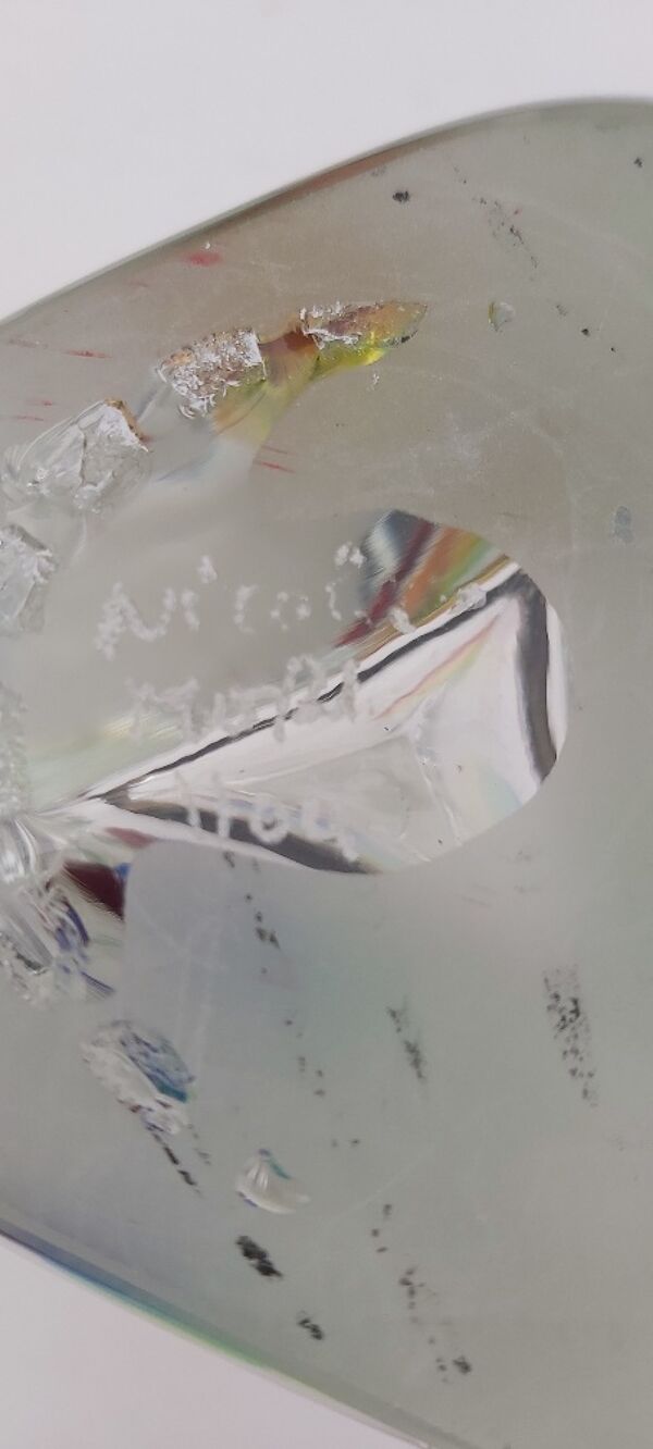 Vase Nicolas Morin verre soufflé