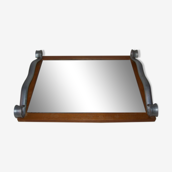 Art deco mirror tray