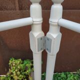 Wooden towel rack
