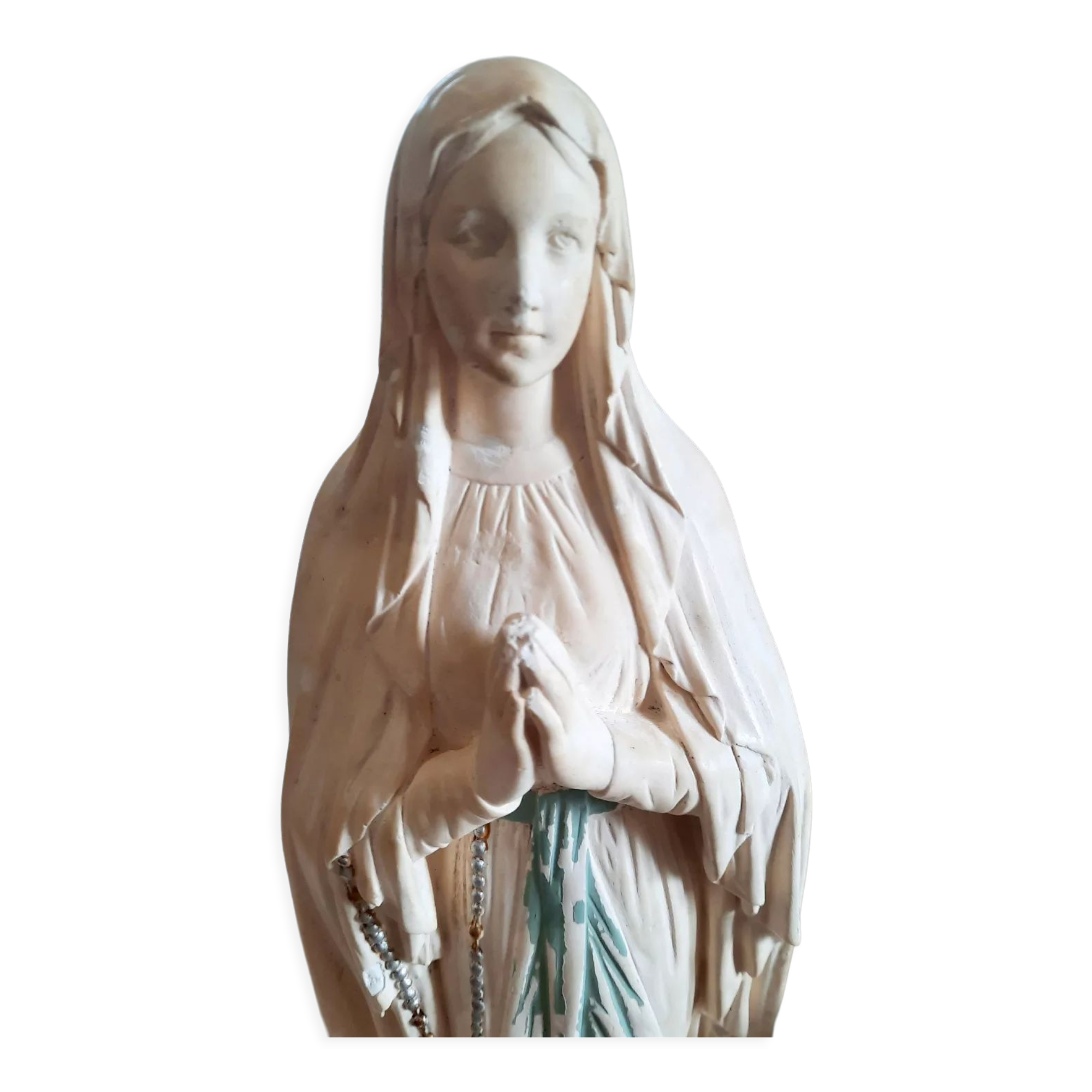 Statue plaster St Mary