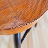 Set of 4 scandinavian teak chairs 60s