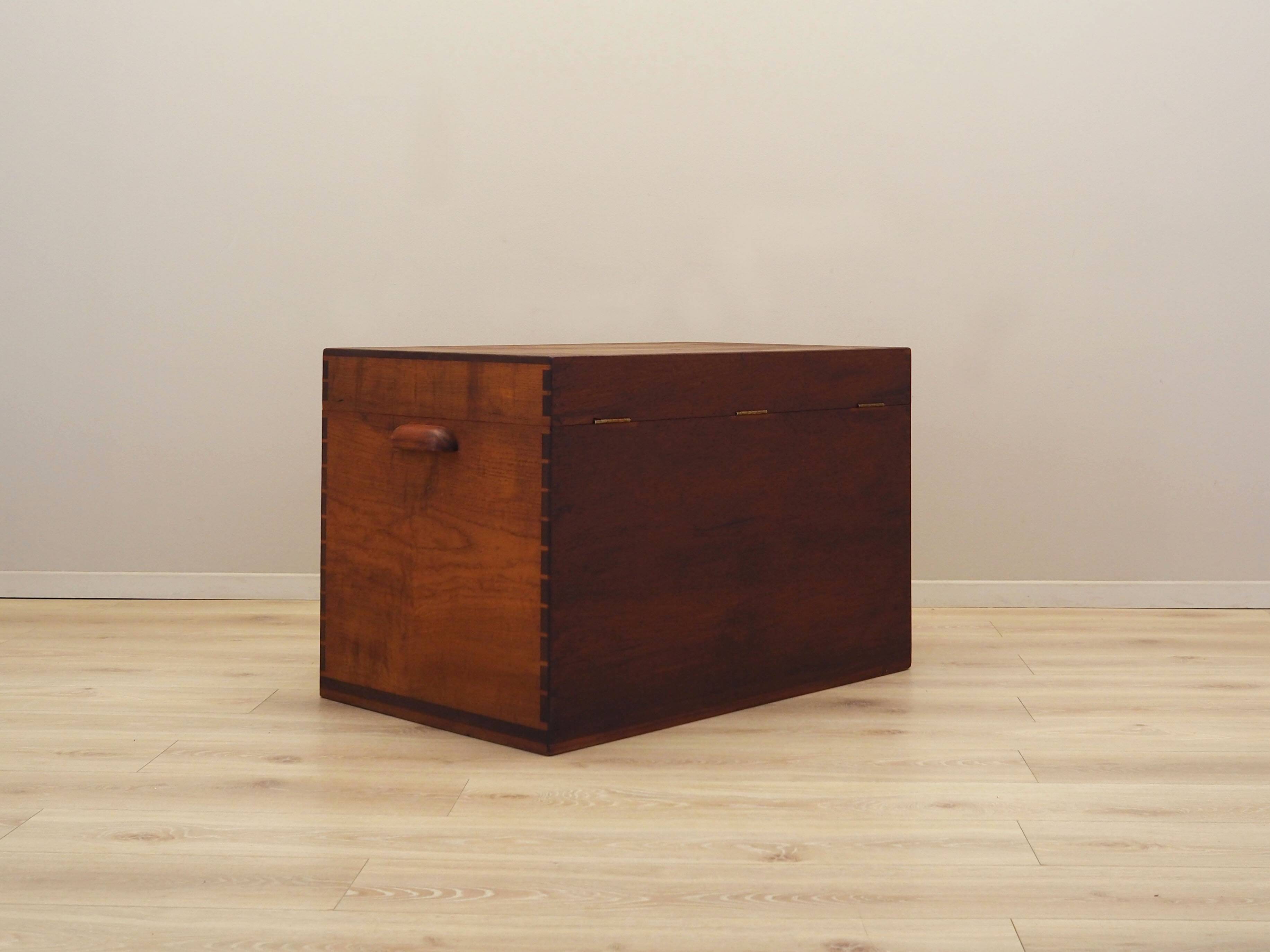 Teak chest, Scandinavian design, 1960s, production: Denmark