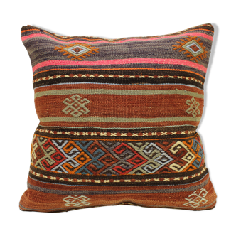 50x50 cm kilim cushion,vintage cushion cover