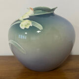 Antique vintage FRANZ art nouveau porcelain vase