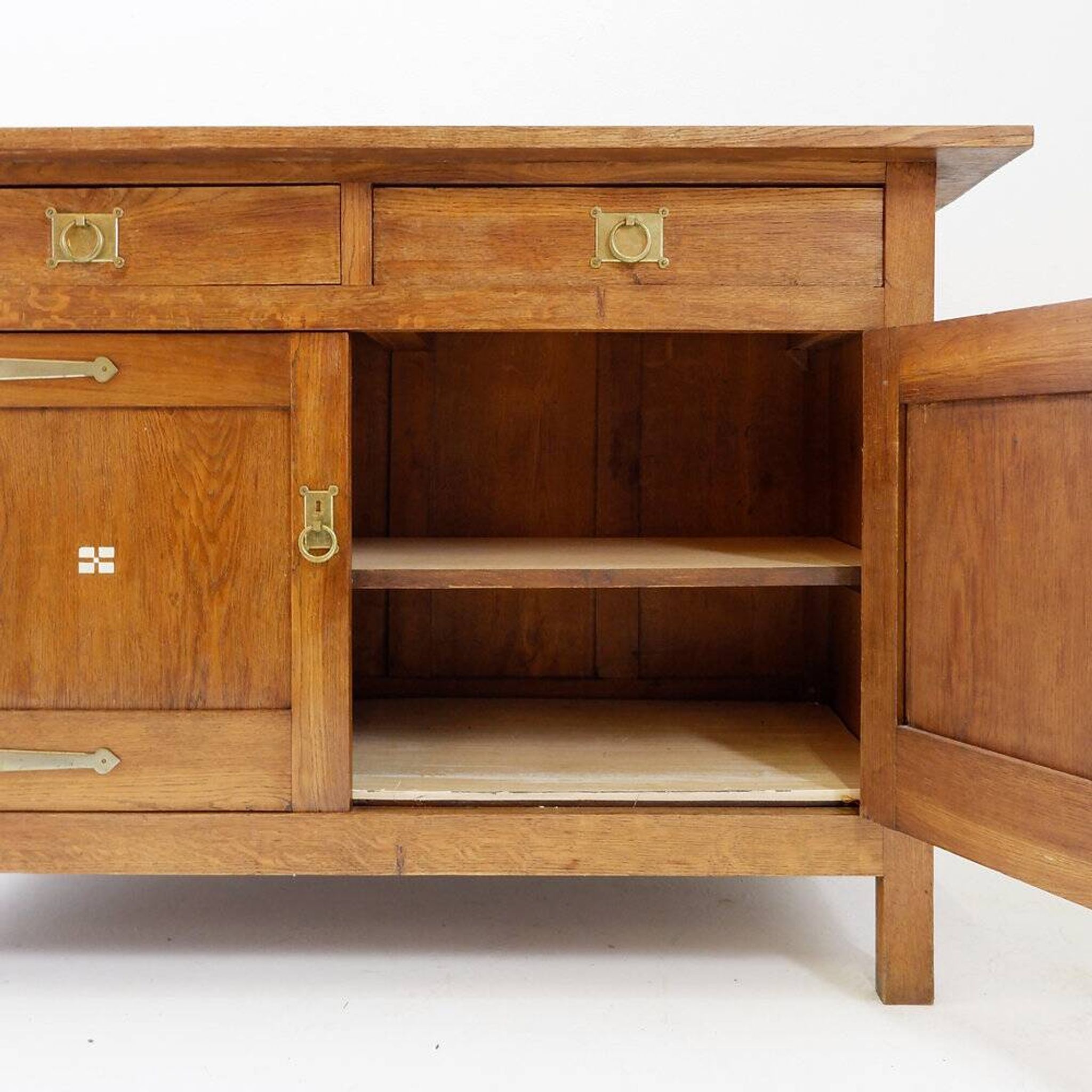20th-century antique buffet in Art Nouveau style