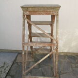Old painter's stepladder in wood