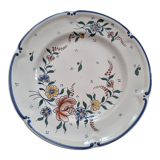 Old earthenware dish from Desvres