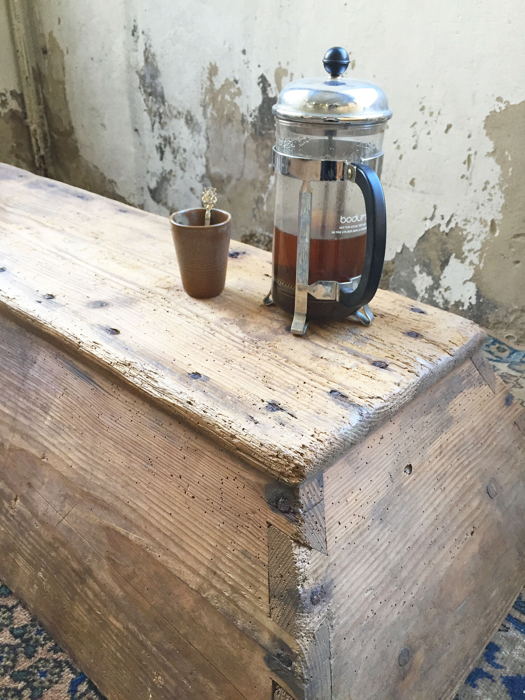 Brutalist coffee table