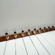 Vintage school wall rack