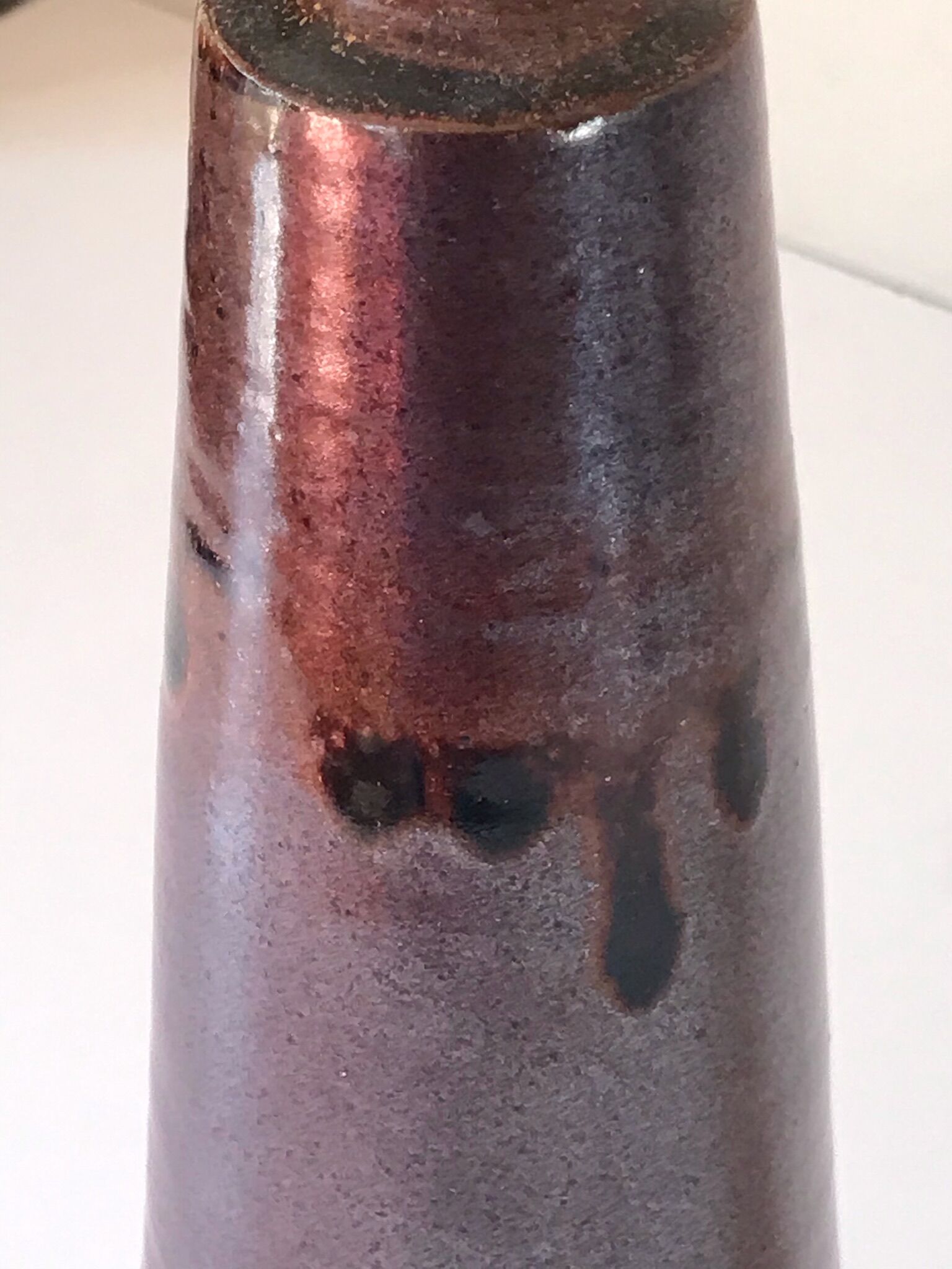 Henri Durennburger ceramic vase vintage 70/80s