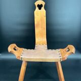 Small brutalist chair in very good condition