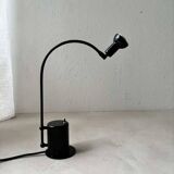 Minimalist Memphis design arc table lamp from the 80s.