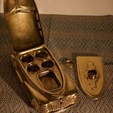 Encrier en laiton, Angleterre 1930