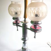 Lampe de table style Hollywood Regency Mid Century Modern