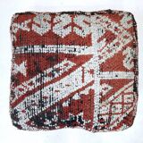 Moroccan kilim pouf