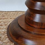 Vintage Charles Dudouyt style wooden side table