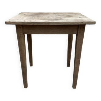 Antique solid wood table