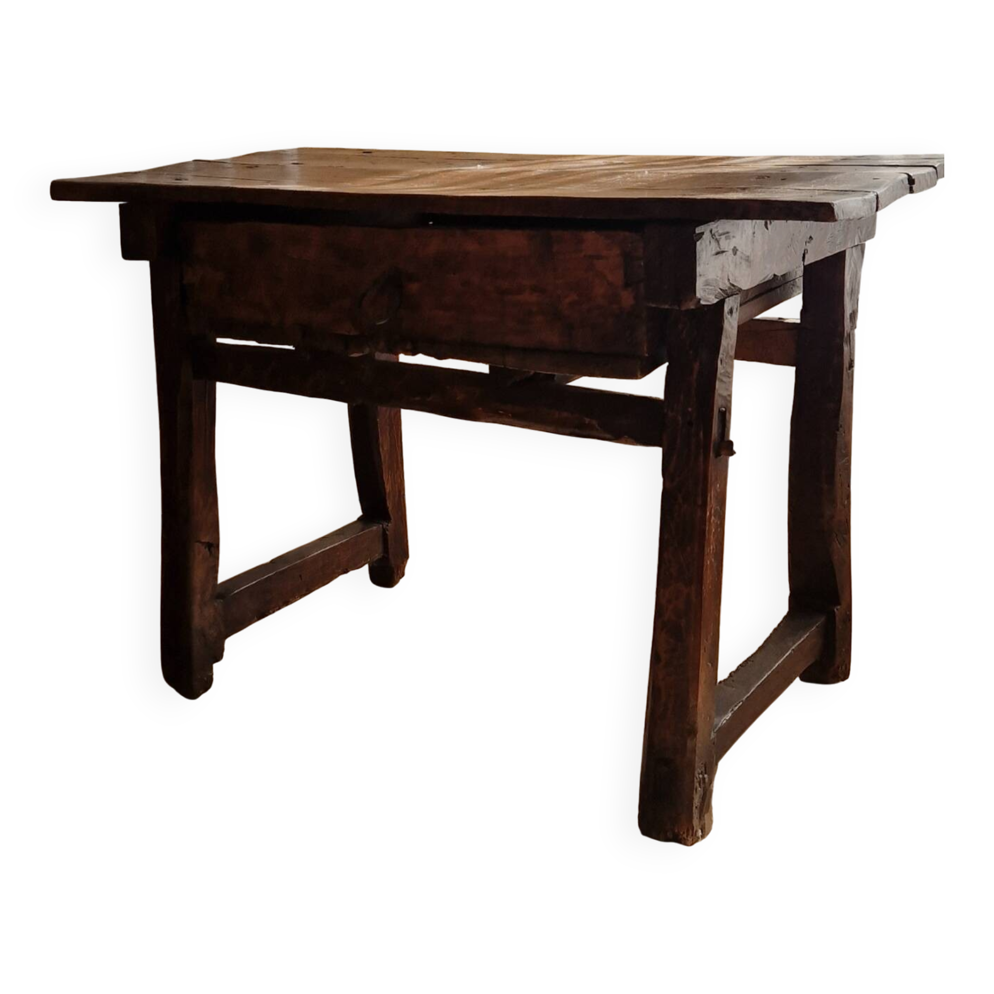 Rustic wooden desk