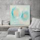 Abstract painting painting "SOFT BUBBLES" handmade