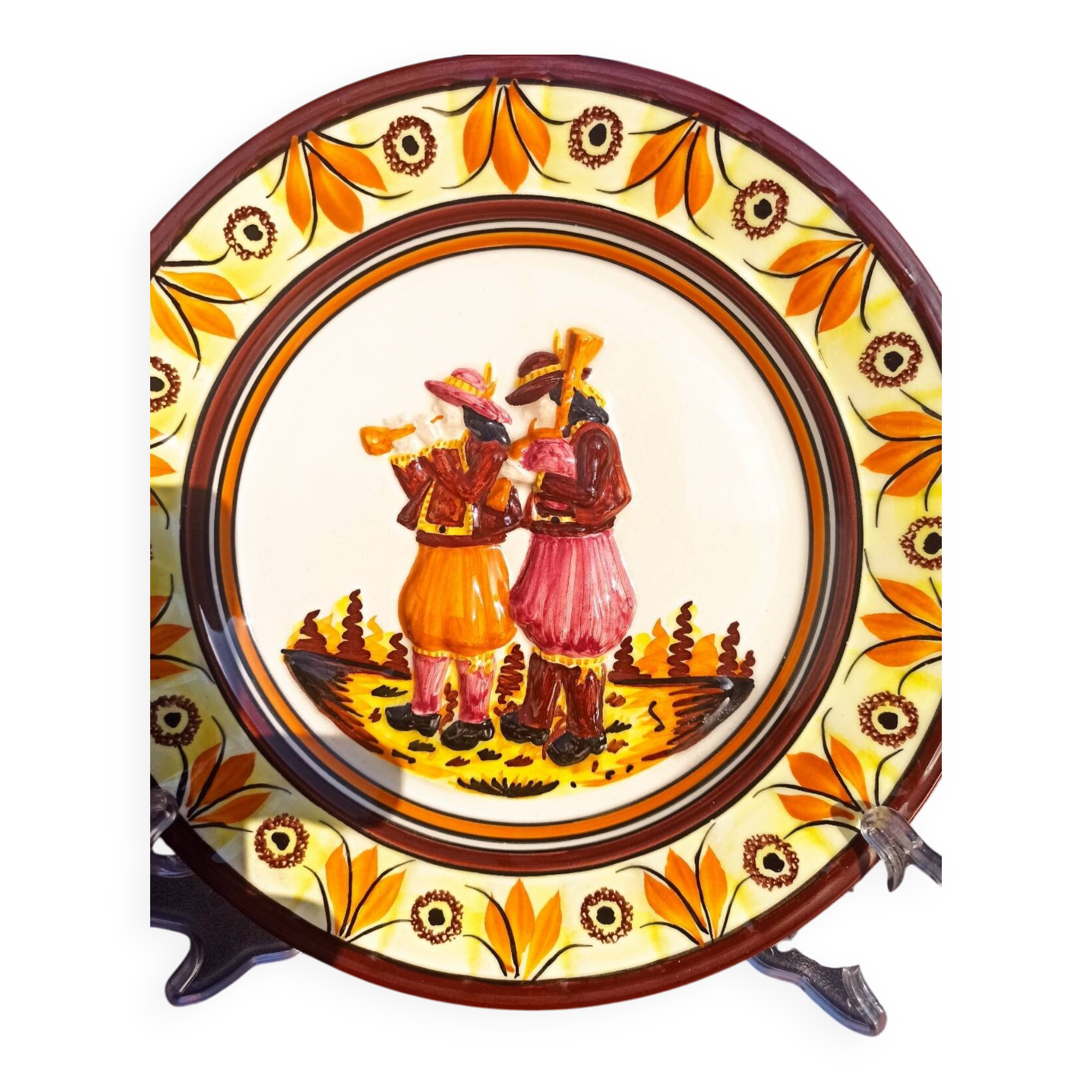 Henriot Quimper plate