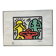 Numbered keith haring silkscreen with certificate.