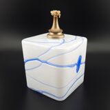 Kosta boda bertil vallinen glass oil lamp 1980s