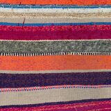 Old Turkish narrow Kilim Runner 262x51 cm shabby chic, vintage kelim