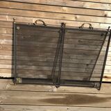 Iron and brass firewall