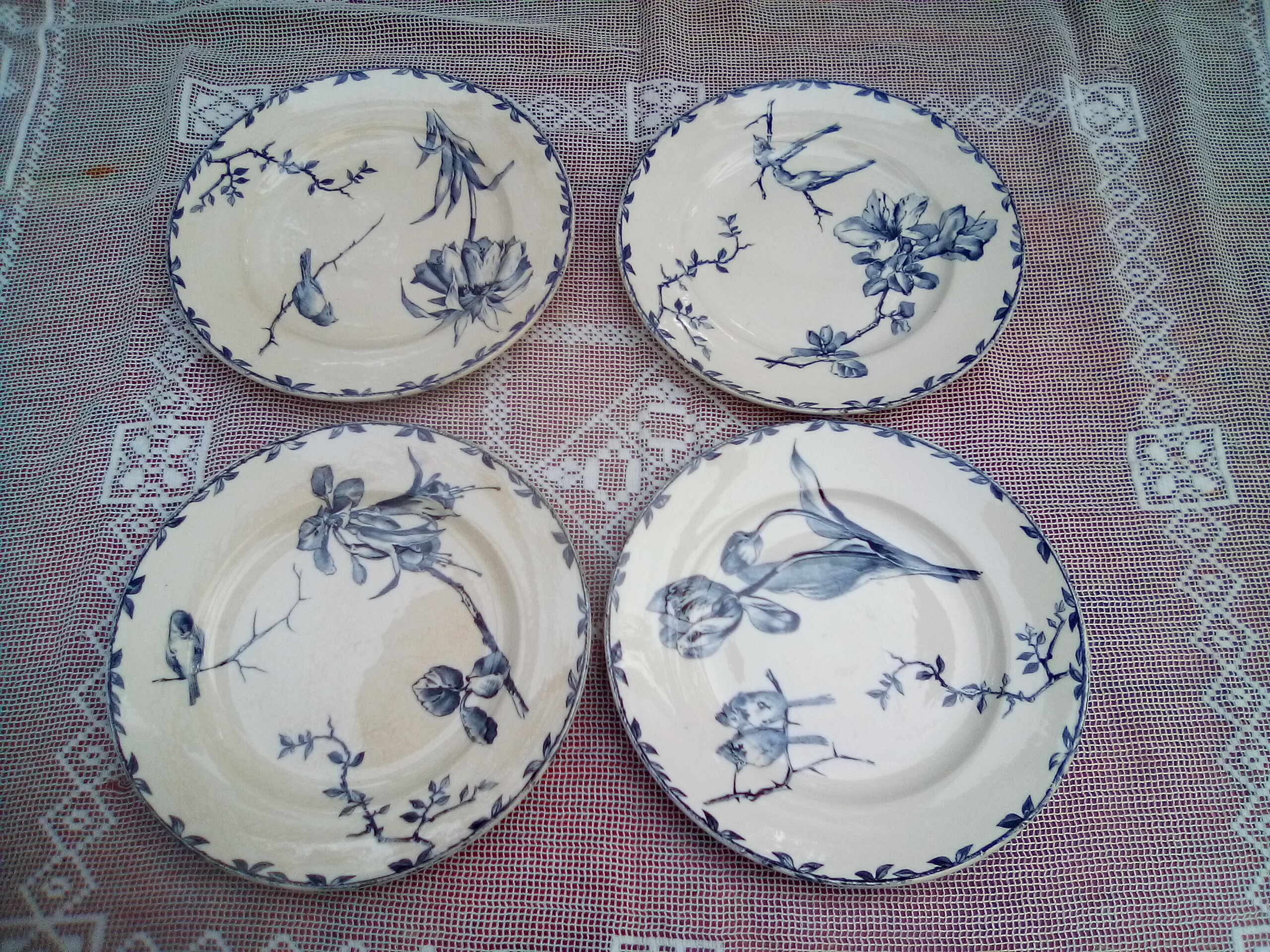 4 flat plates Oxford, HBCM